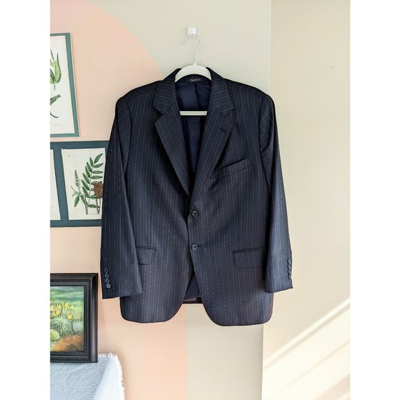 Lanificio Di Marzoni Other - Lanificio Di Marzoni- Tessuto Pinstriped Sport Coat